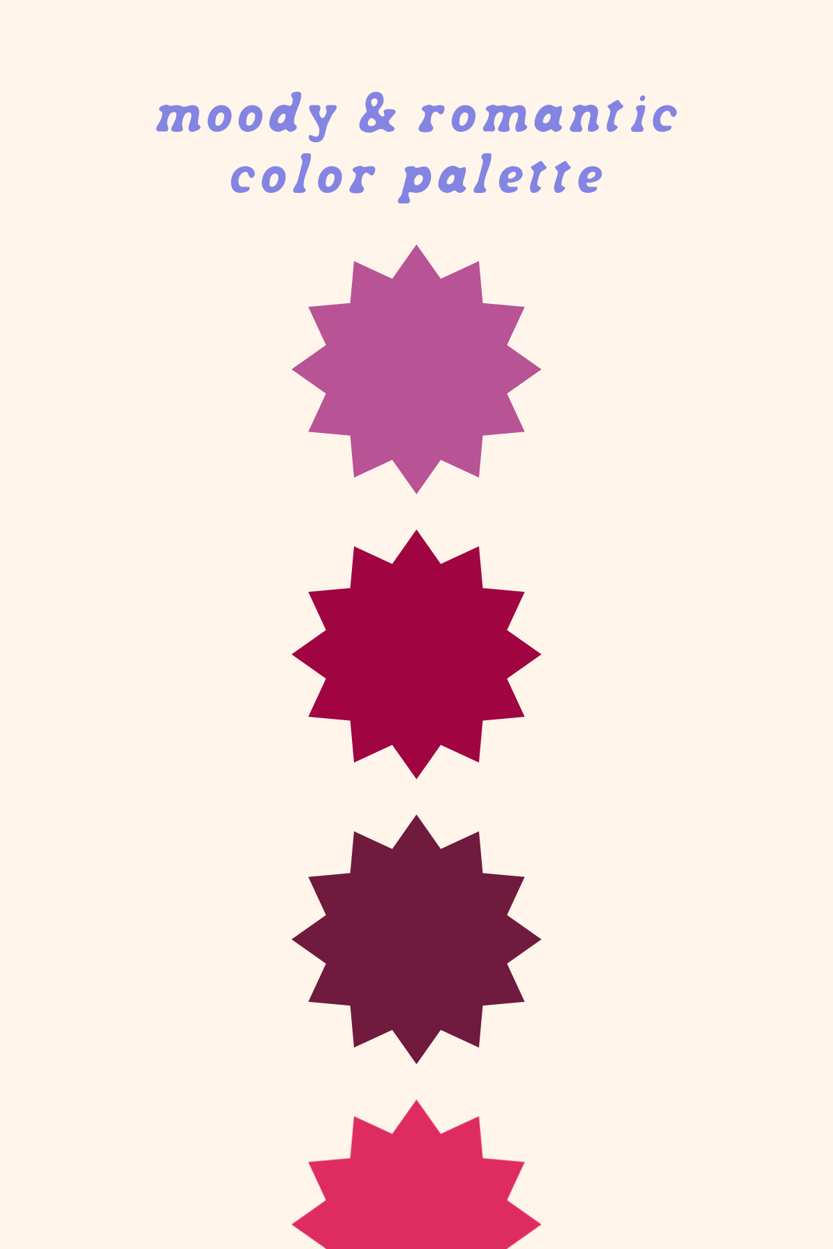 Moody & Romantic Wrap