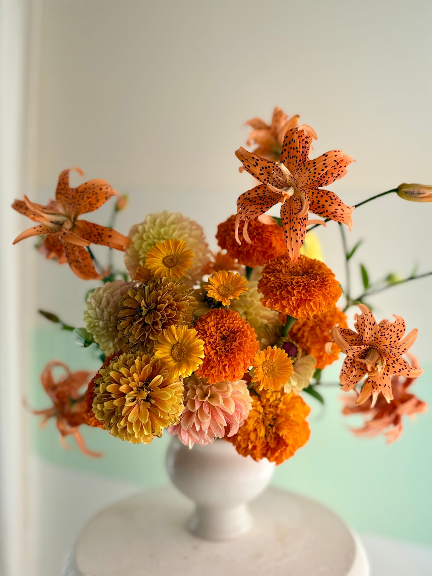 Sculptural Designer's Choice Vase Arrangement