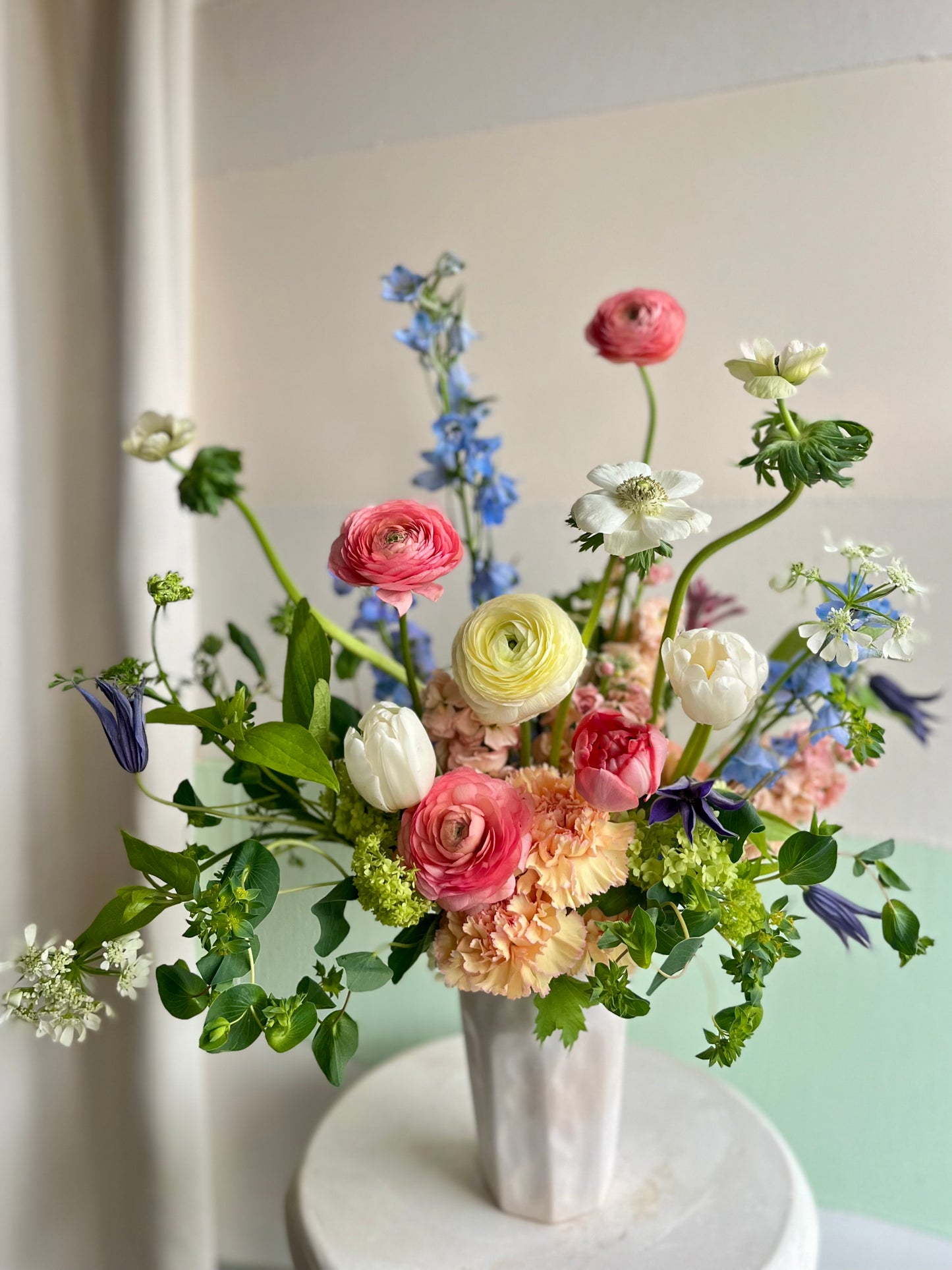 Fresh & Pastel Vase Arrangement