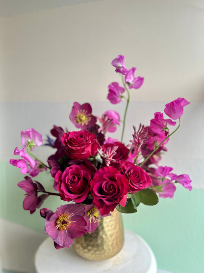 Moody & Romantic Vase Arrangement
