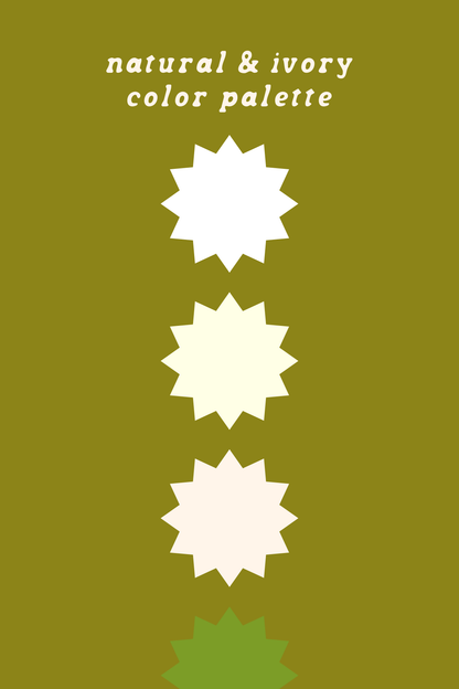 Natural & Ivory Vase Arrangement