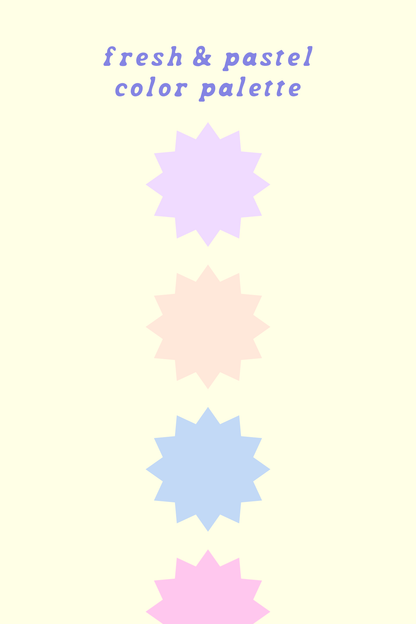 Fresh & Pastel Vase Arrangement